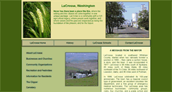 Desktop Screenshot of lacrossewa.us